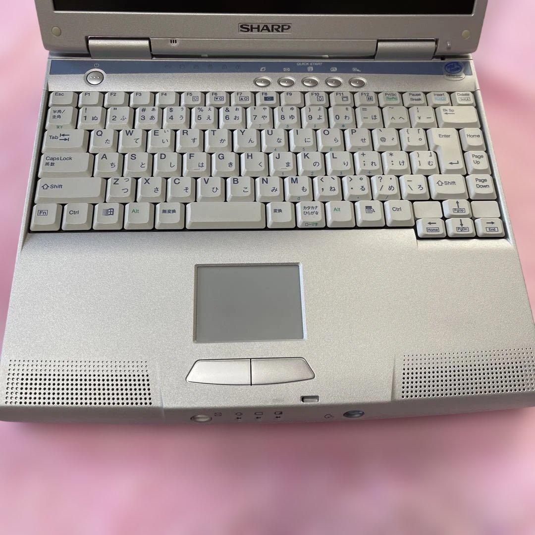SHARP製ノートパソコン「Mebius PC-MJ700M」