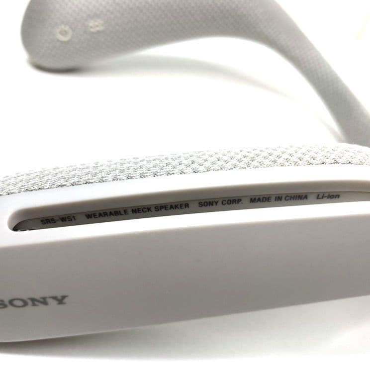 美品★SONY SRS-WS1 ウェアラブルネックスピーカー 付属品完備