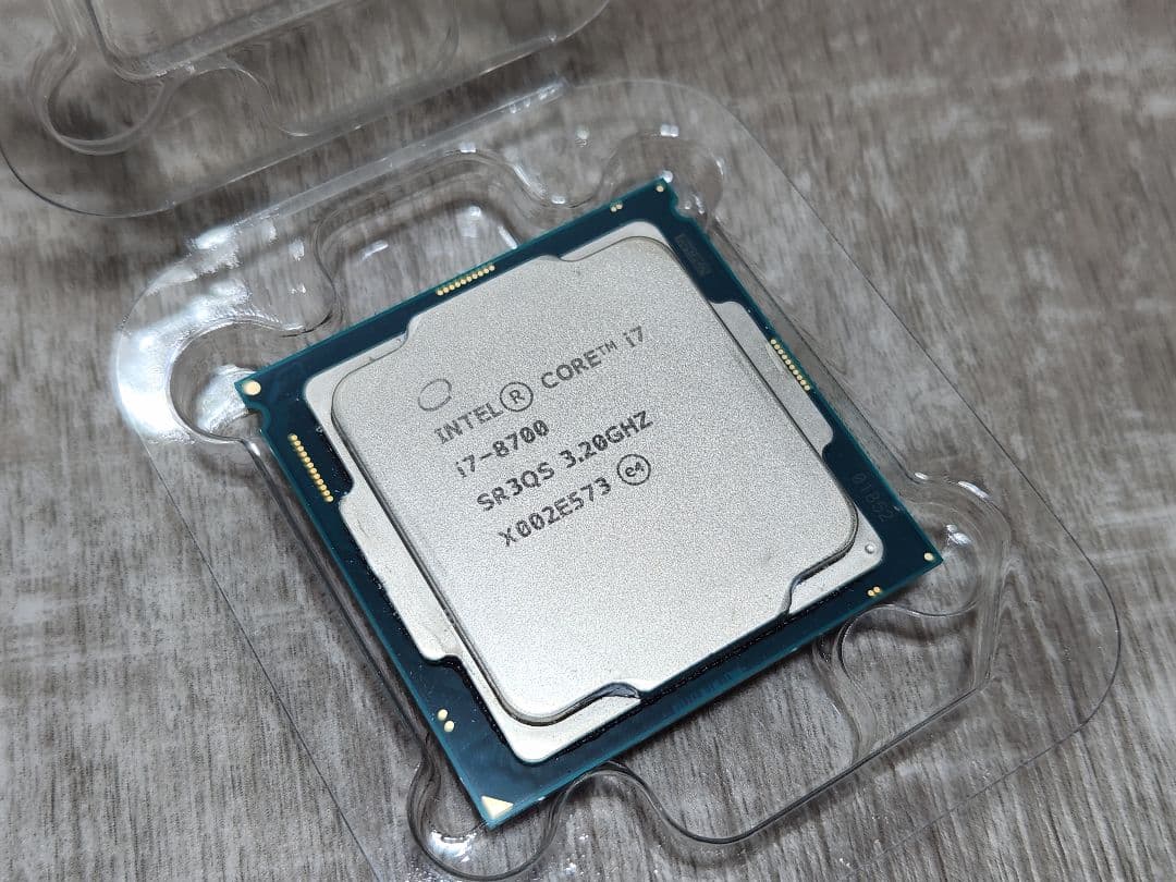 Intel Core i7-8700 CPU 純正品