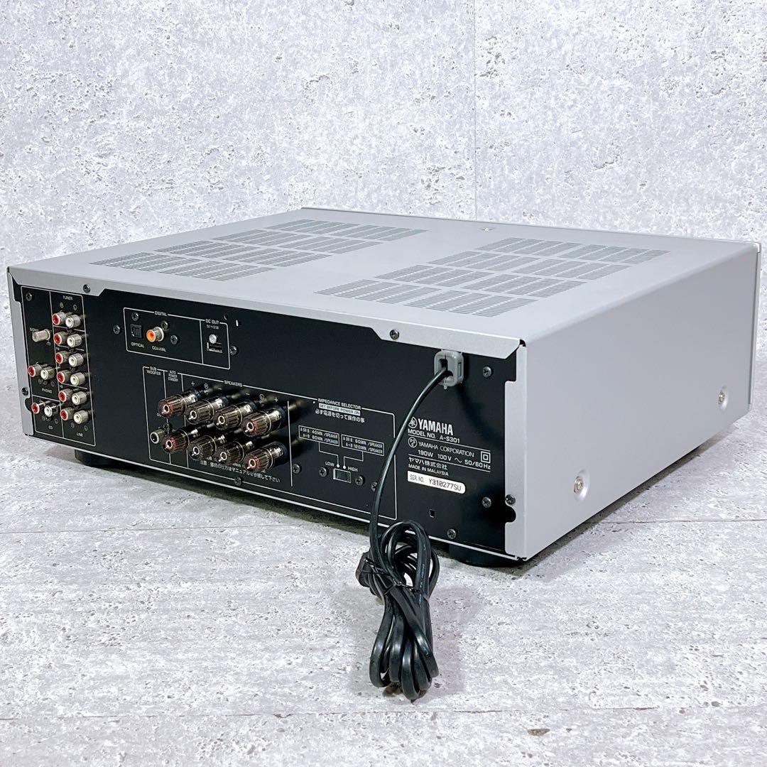 美品 YAMAHA A-S301 プリメインアンプ 高音質 純正リモコン