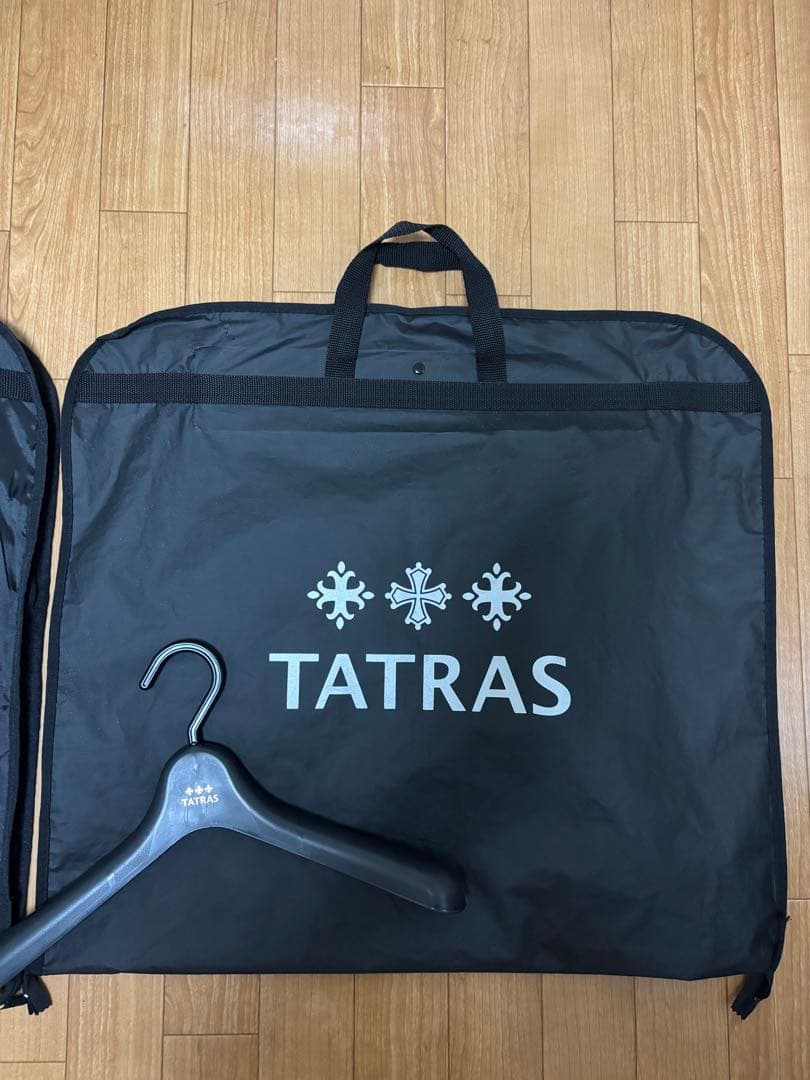 TATRAS ガーメントバッグ 2点セット ブラック