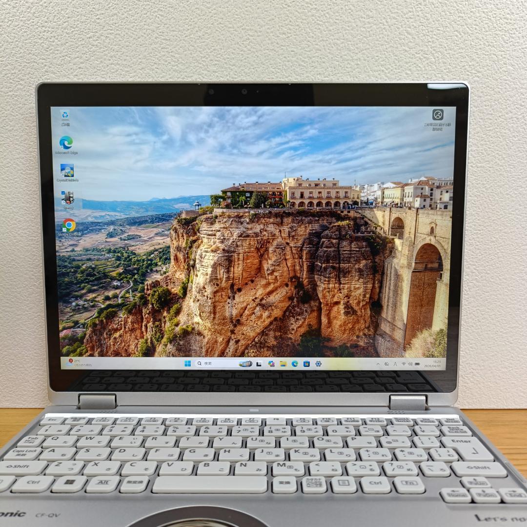 レッツノート QV1 11世代 i5 SSD256GB メモリ16GB 12型