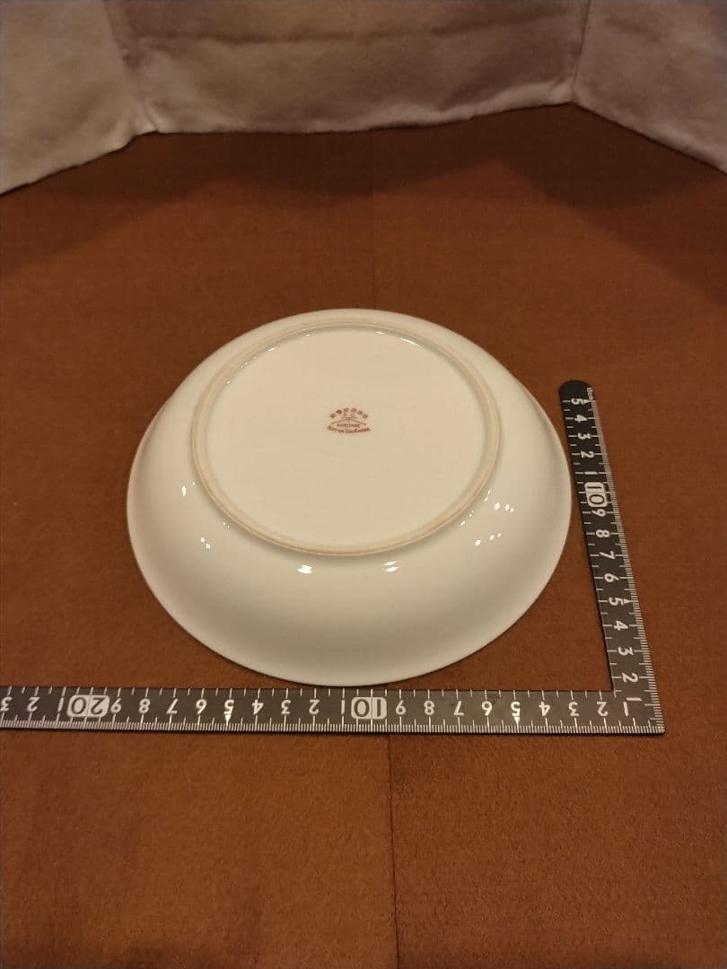 オールドノリタケ　丸皿　富士山　骨董品