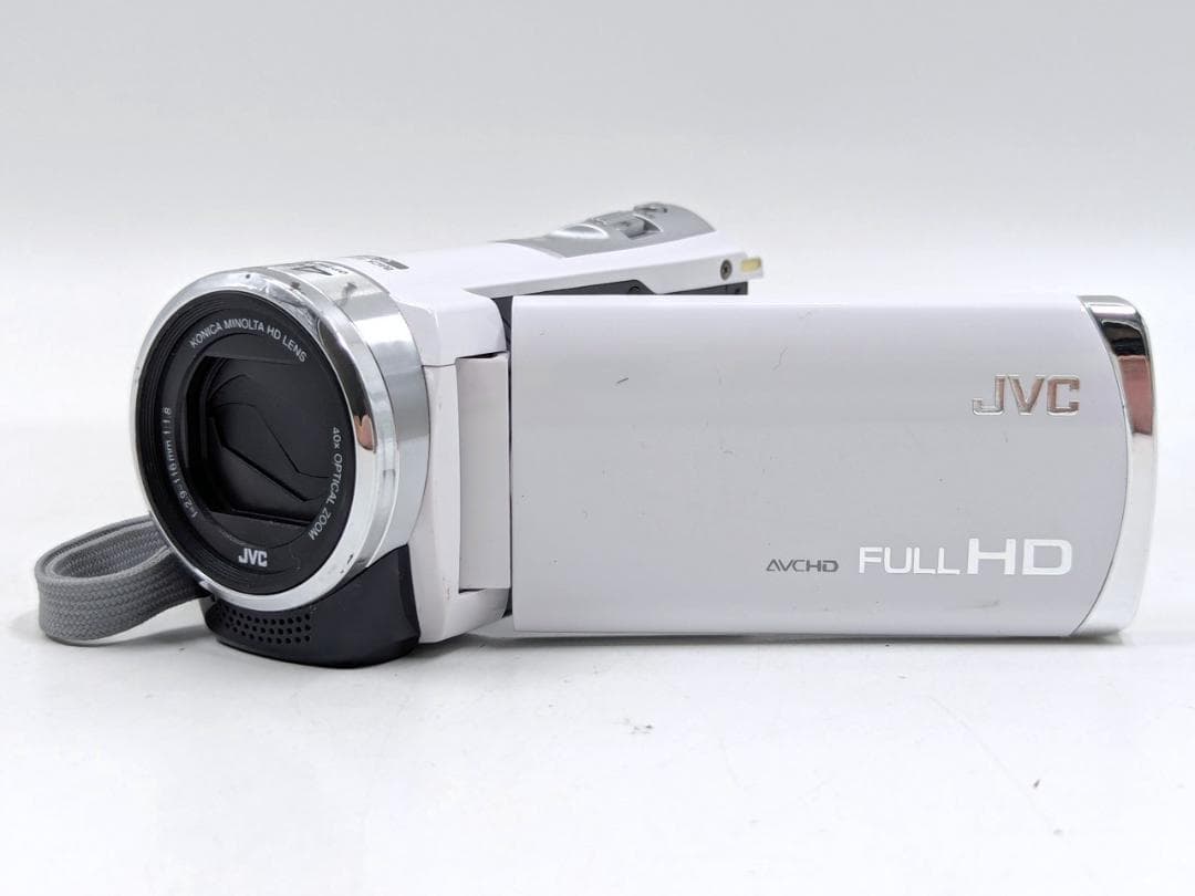 フルハイビジョン画質対応！ JVC ビデオカメラ GZ-HM390