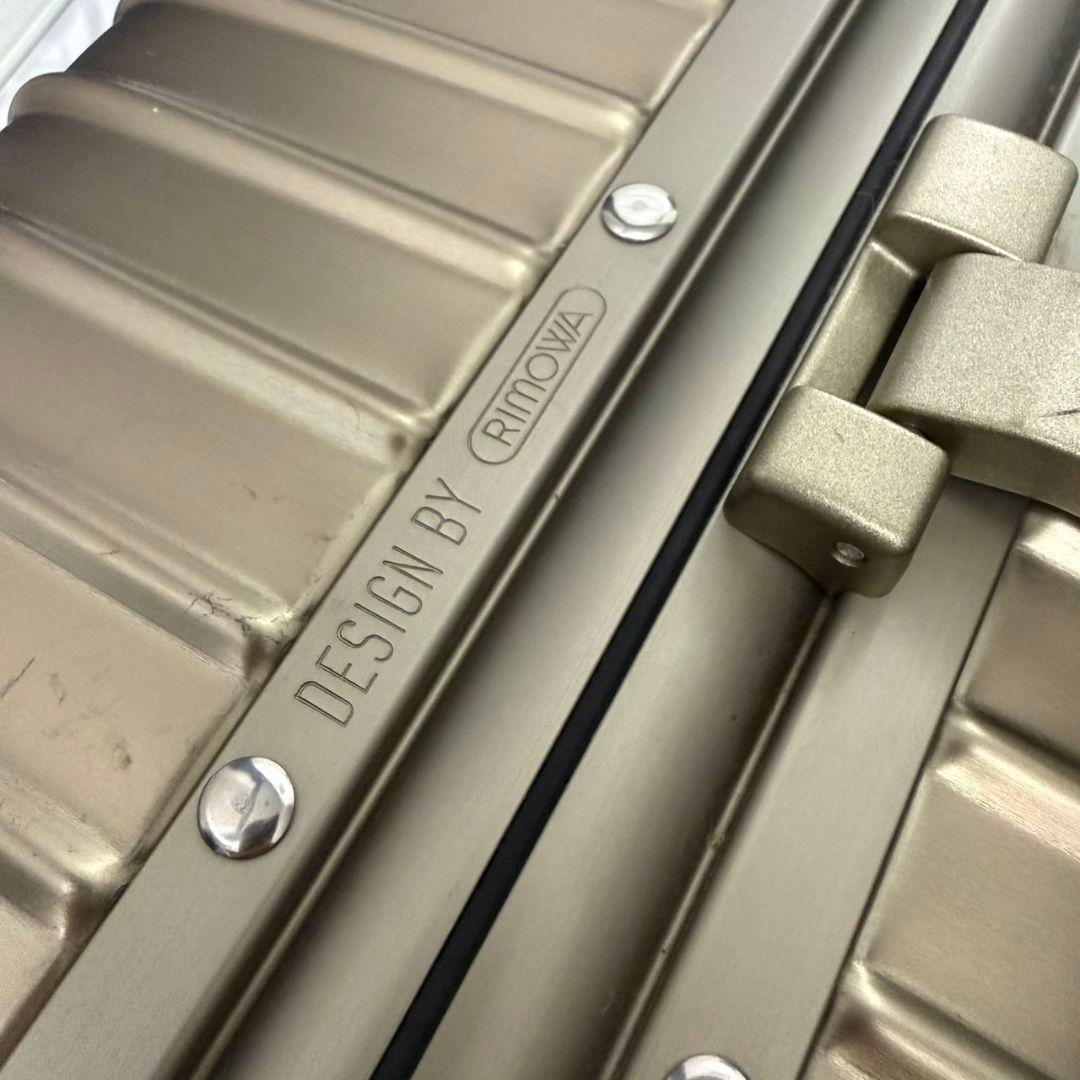 RIMOWA　リモワ　シャンパンゴールド　45L 希少品