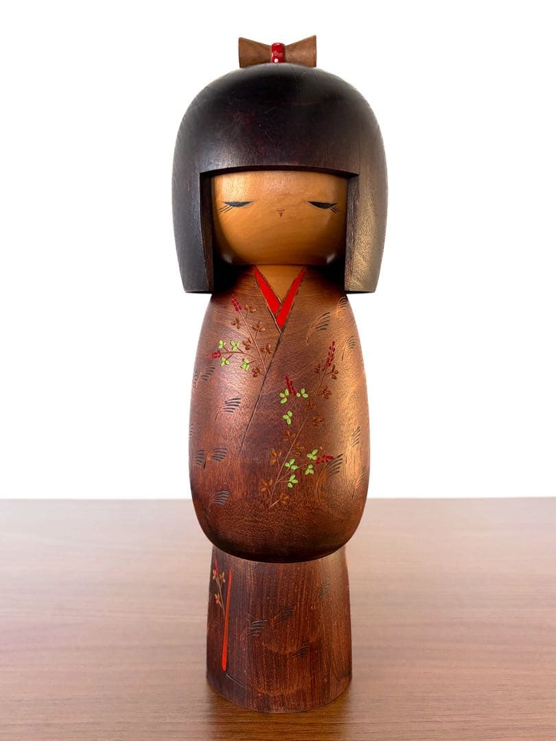 岸 貞男 Sadao こけし creative kokeshi レトロ 可愛い