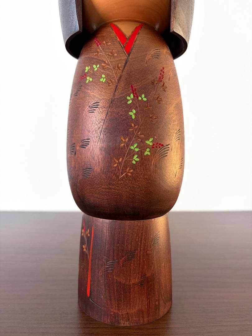岸 貞男 Sadao こけし creative kokeshi レトロ 可愛い