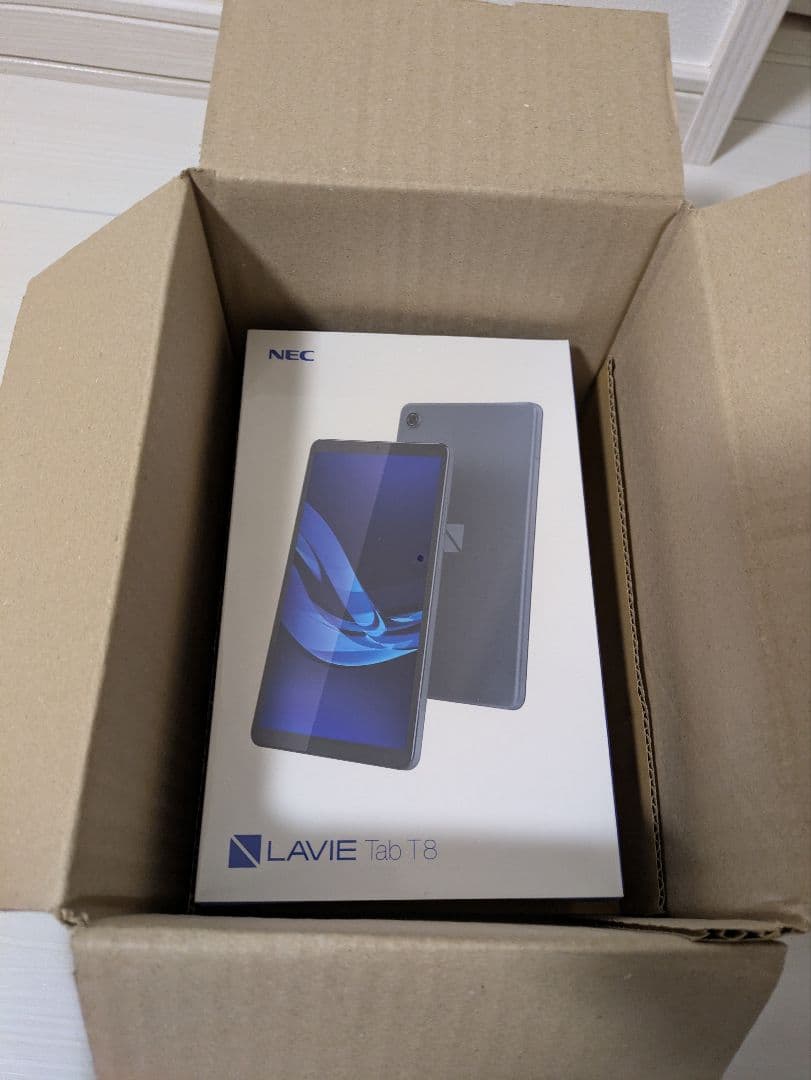 Androidタブレット本体 LAVIE Tab T8 PC-T0855KAS