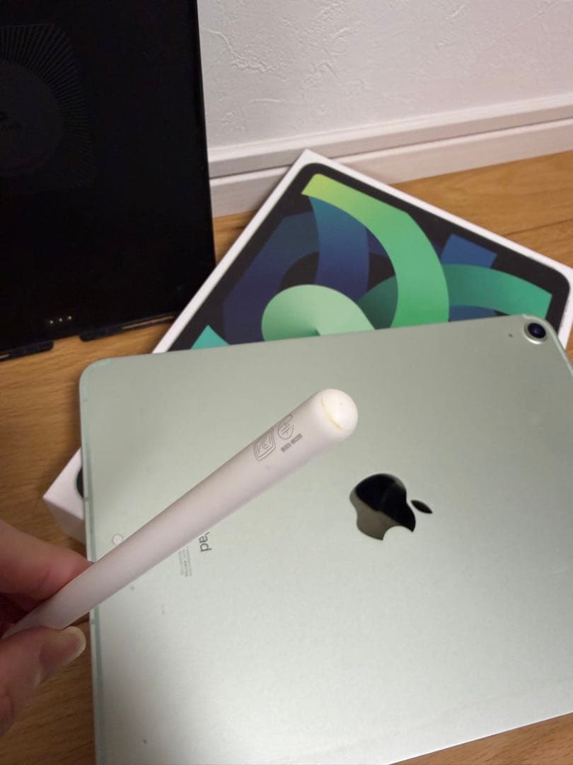 iPad Air 第4世代 256GB グリーンと Apple Pencil 2