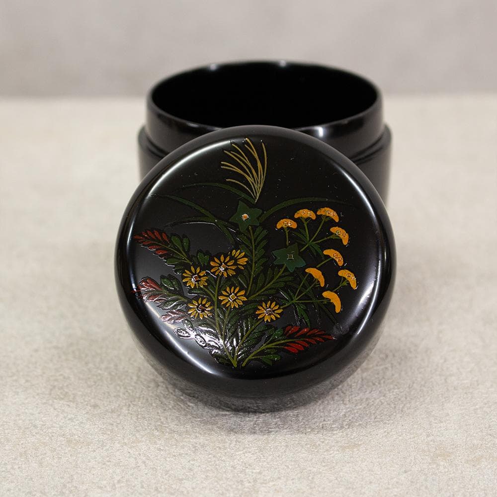 八雲塗 茶器 棗 茶道具 工芸品 栞付 共箱