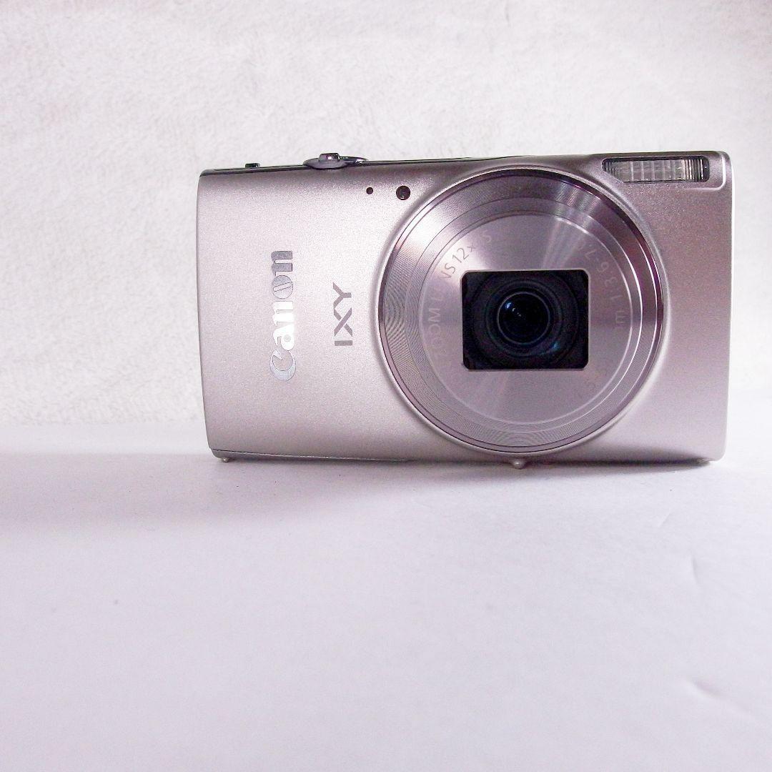 完動極上美品 キヤノン Canon イクシ IXY 650 シルバー 動作確認済