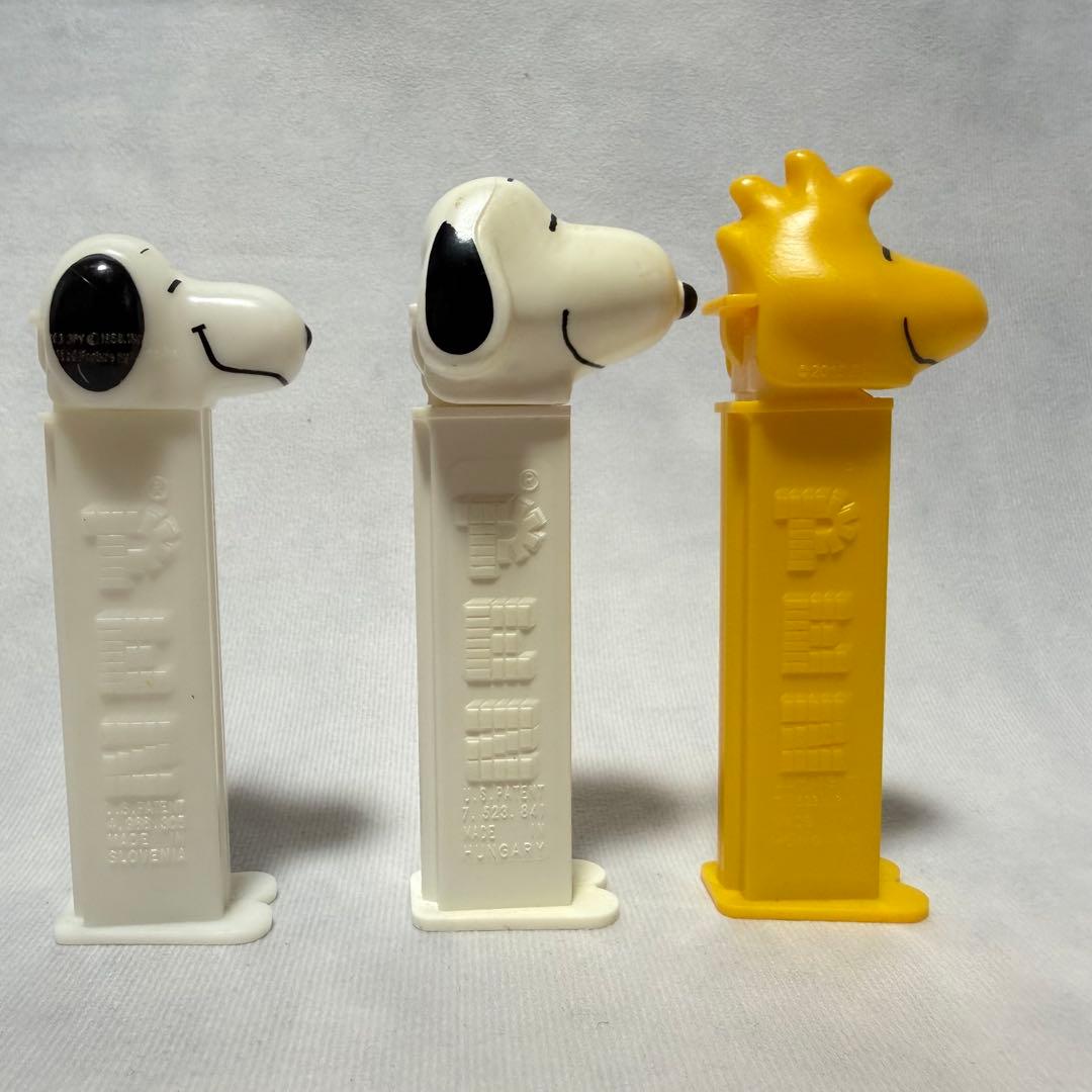 希少☆スヌーピー ペッツ PEZ 4体セット ジャイアント＆ビンテージ