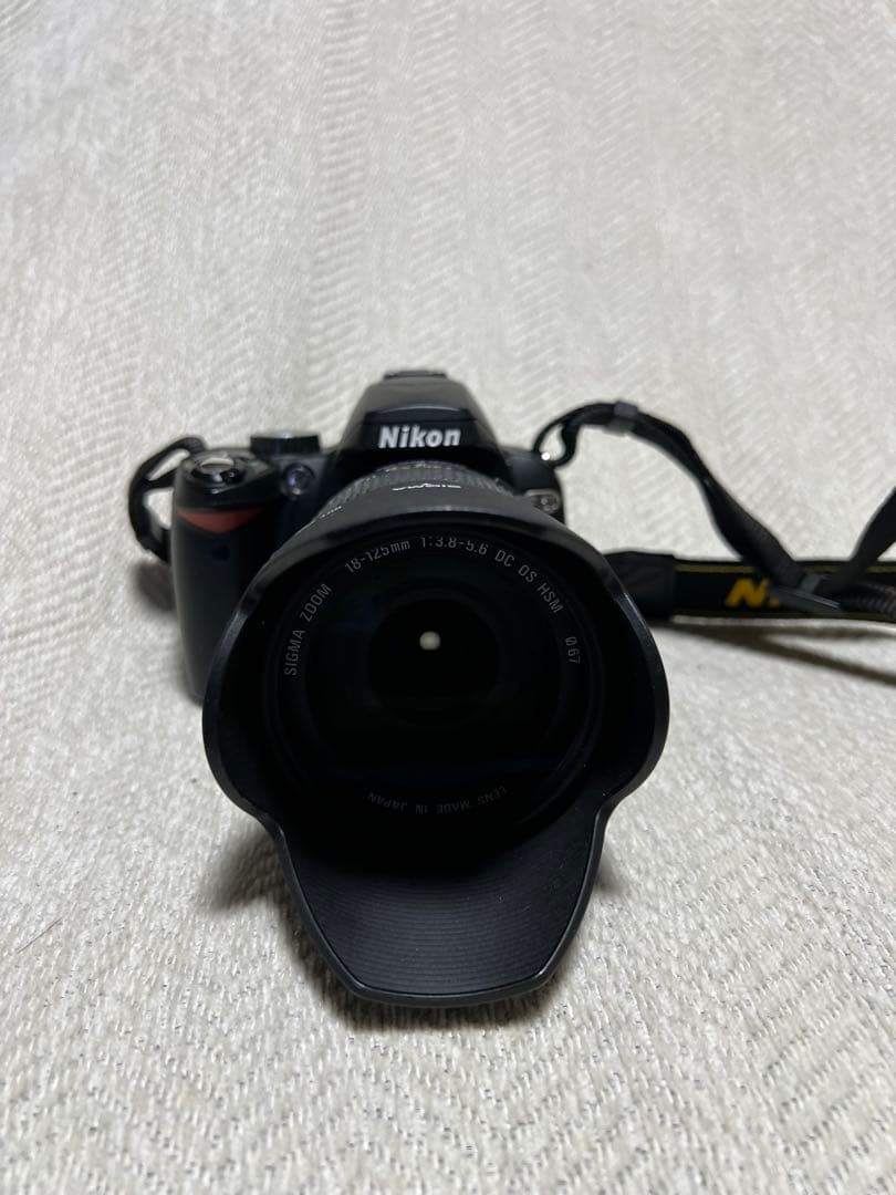 Nikon デジタル一眼レフカメラ D60 Sigmaレンズ付き