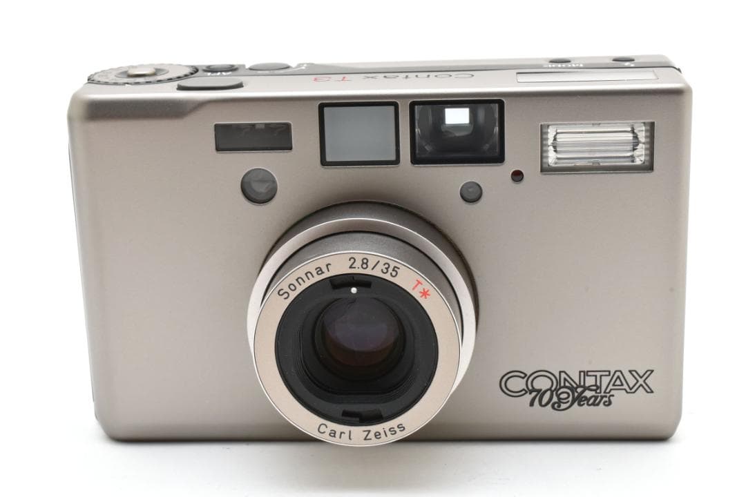 【希少モデル】Contax T3 70周年記念モデル single teeth