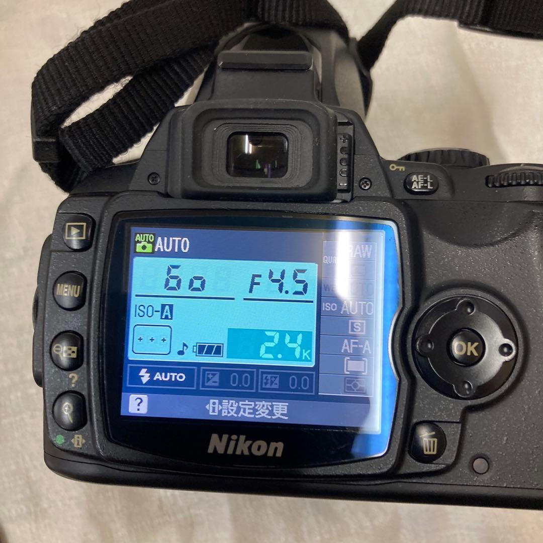 Nikon D40X デジタル一眼レフカメラ　1020万画素CCDセンサー