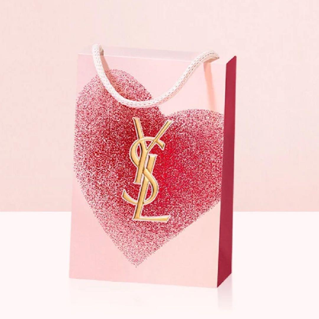 YSL クチュールミニクラッチ 126 スパークリングラスト ミニギフトバッグ