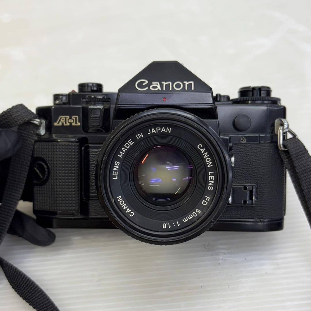 ☆キャノン フィルム一眼レフカメラ☆A-1 FD50mm 1:1.8レンズ