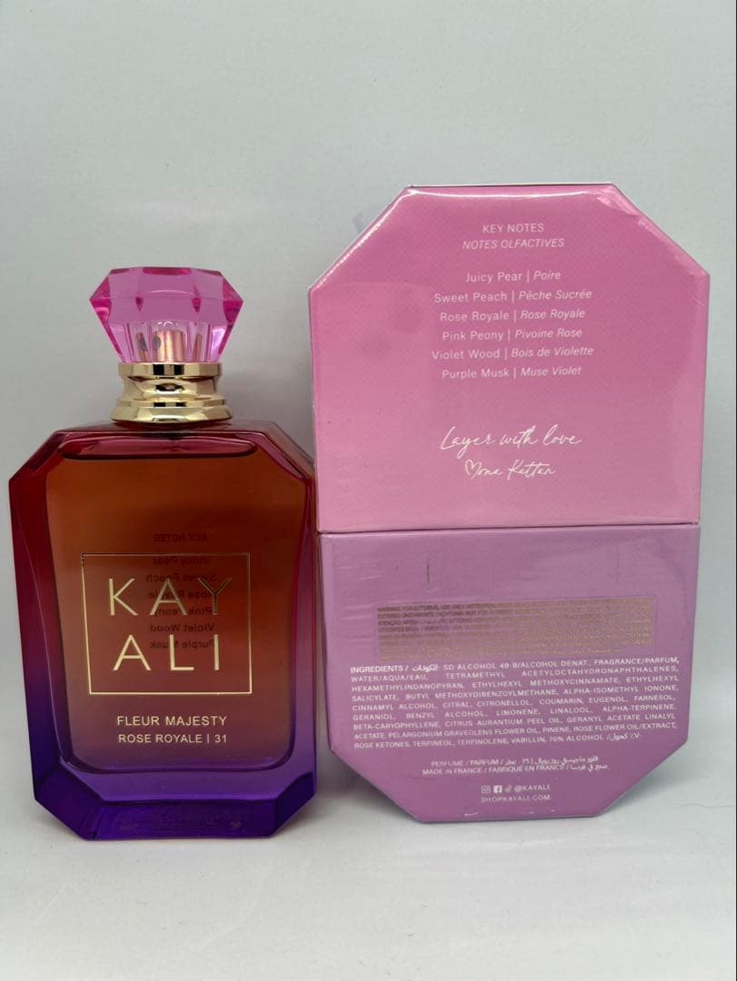 香水(女性用) KAYALI FLEUR MAJESTY ROSE E31 100ml