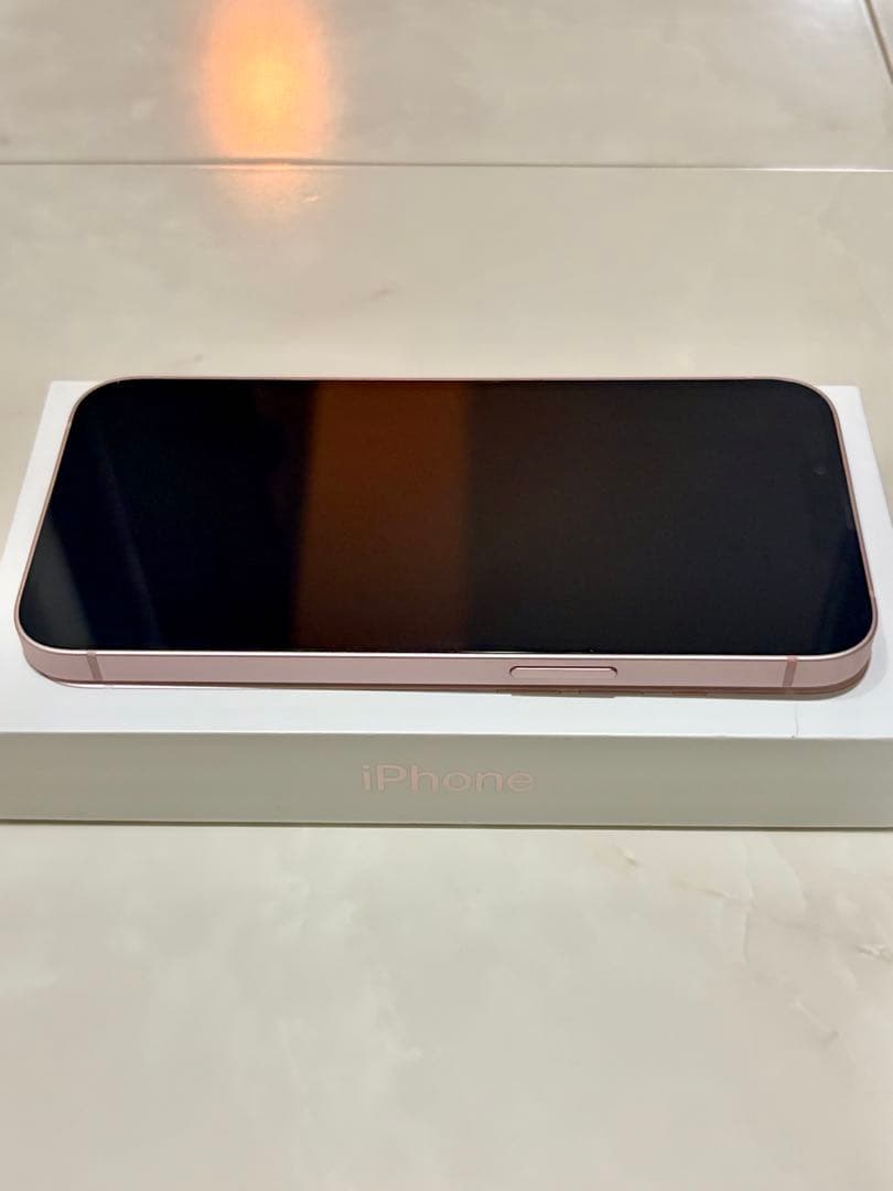 【極美品】Apple iPhone13（ピンク）128GByte