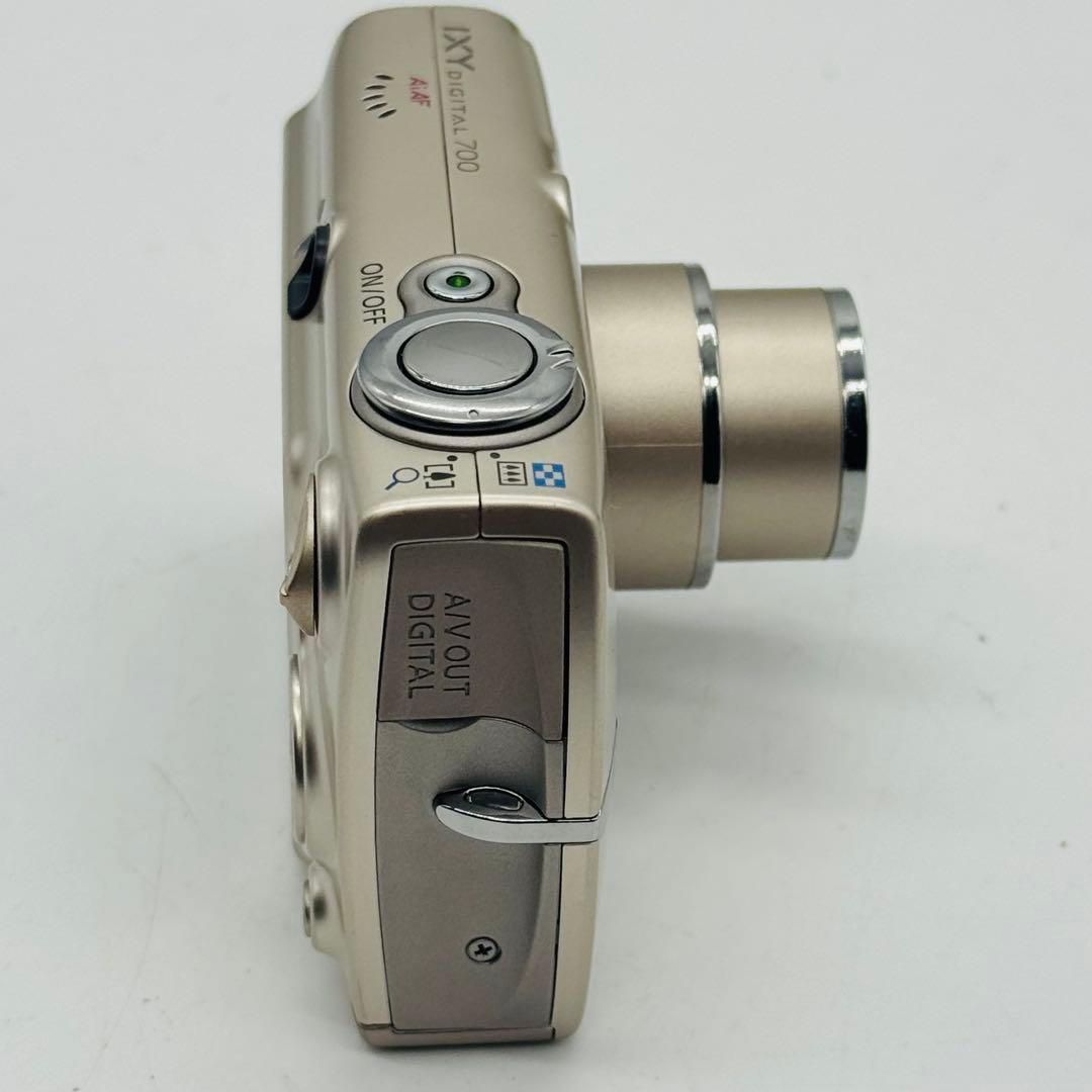 【美品】Canon IXY DIGITAL 700 ゴールド 充電器付　コンデジ