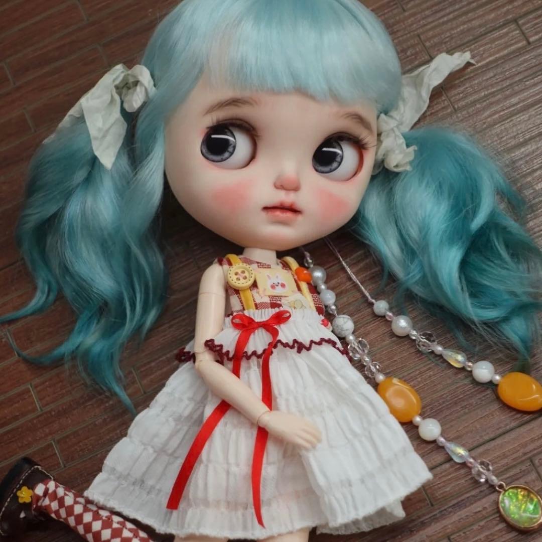 作家様カスタムブライス 人形 キラキラ 微笑みちゃん 優しい フルセット