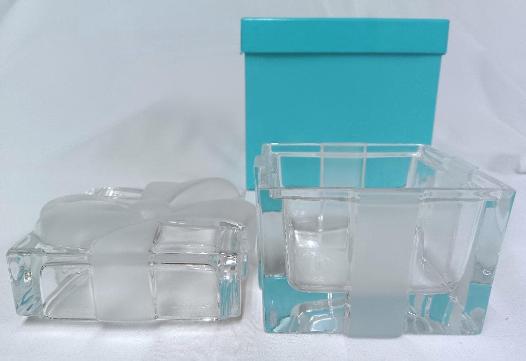 【Tiffany】ティファニー　クリスタル ボウ ボックス　　068