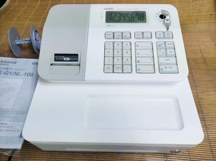 カシオレジスター　SE-G1/NL100　人気機種　送料無料　190000