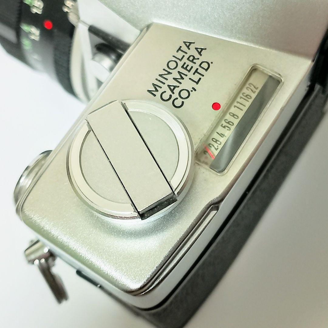 MINOLTA　SR-7　一眼レフフィルムカメラ+レンズ AUTO ROKKOR