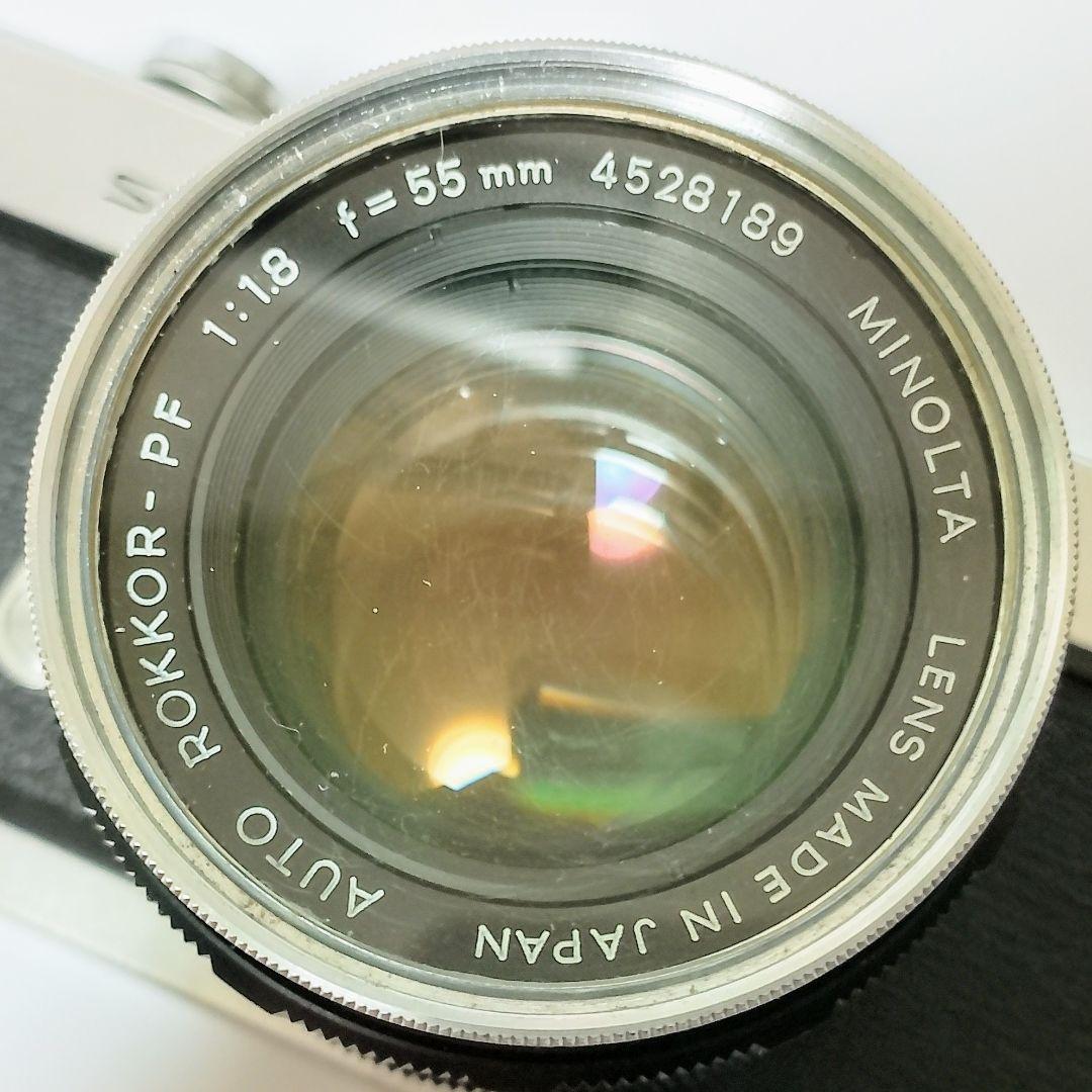 MINOLTA　SR-7　一眼レフフィルムカメラ+レンズ AUTO ROKKOR