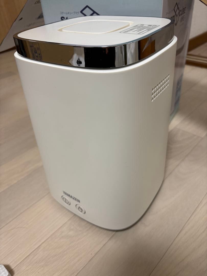 YAMAZEN Steam CUBE MAG ホワイト　MAG EKS-J241