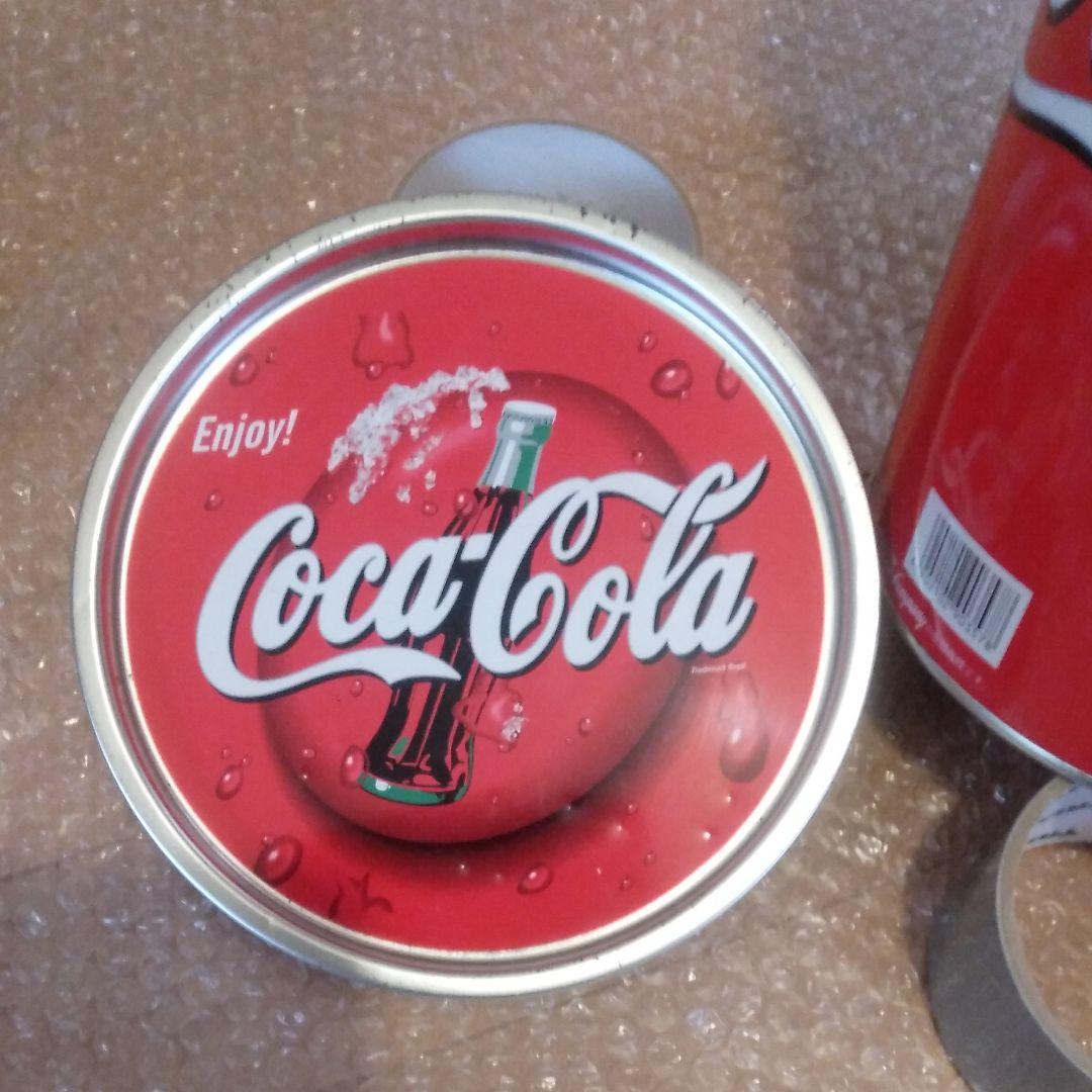コカ・コーラ。缶バケツ。