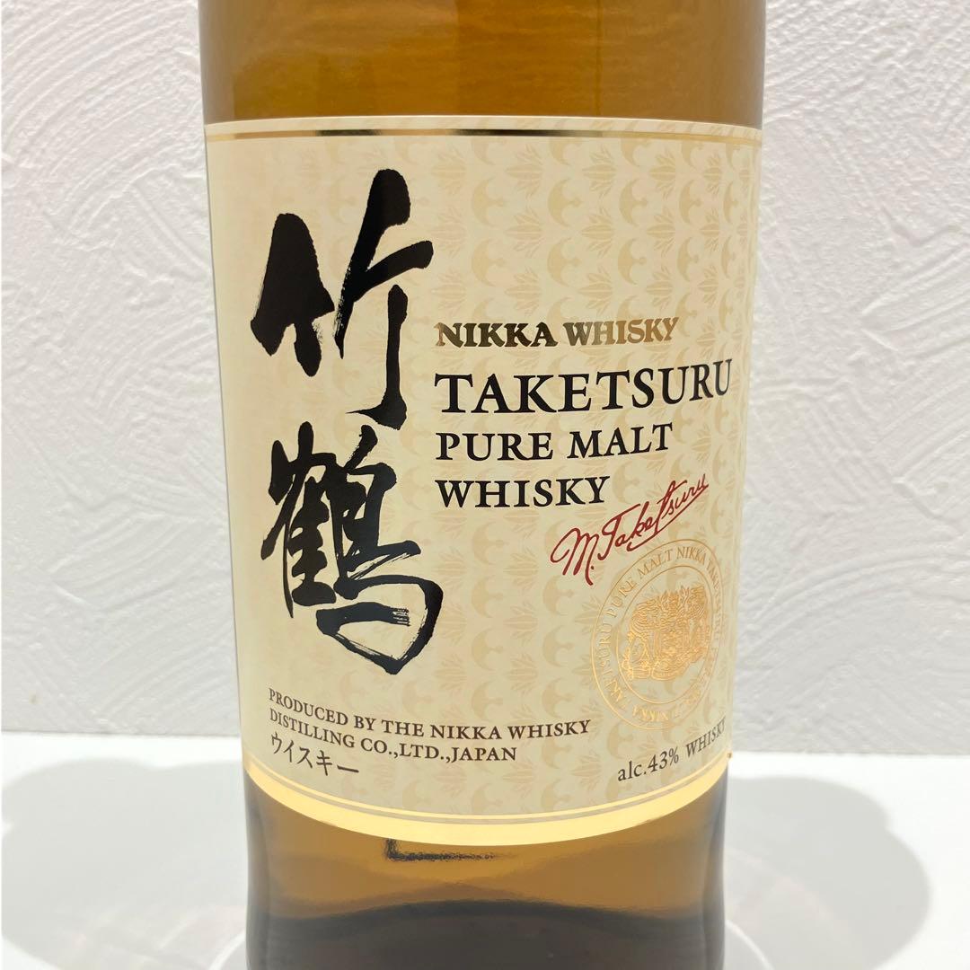 NIKKA ニッカ 竹鶴 ピュアモルト ウイスキー 700ml 箱なし