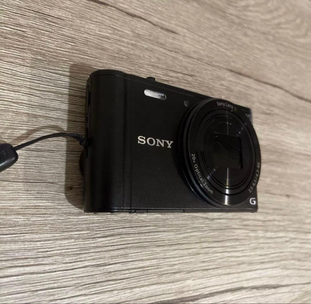 SONY Cyber shot デジカメ DSCーWX300 ブラック