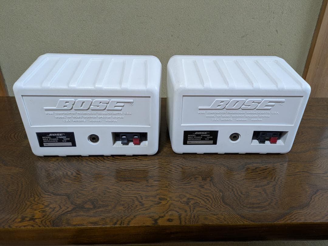 BOSE （ボーズ）１０１MMW（ホワイトモデル）２台