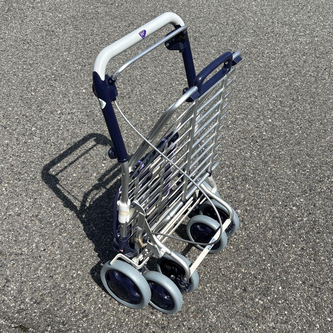 （極美品）数回使用　ユーバ産業　ショッピングカート　歩行補助　介護用品