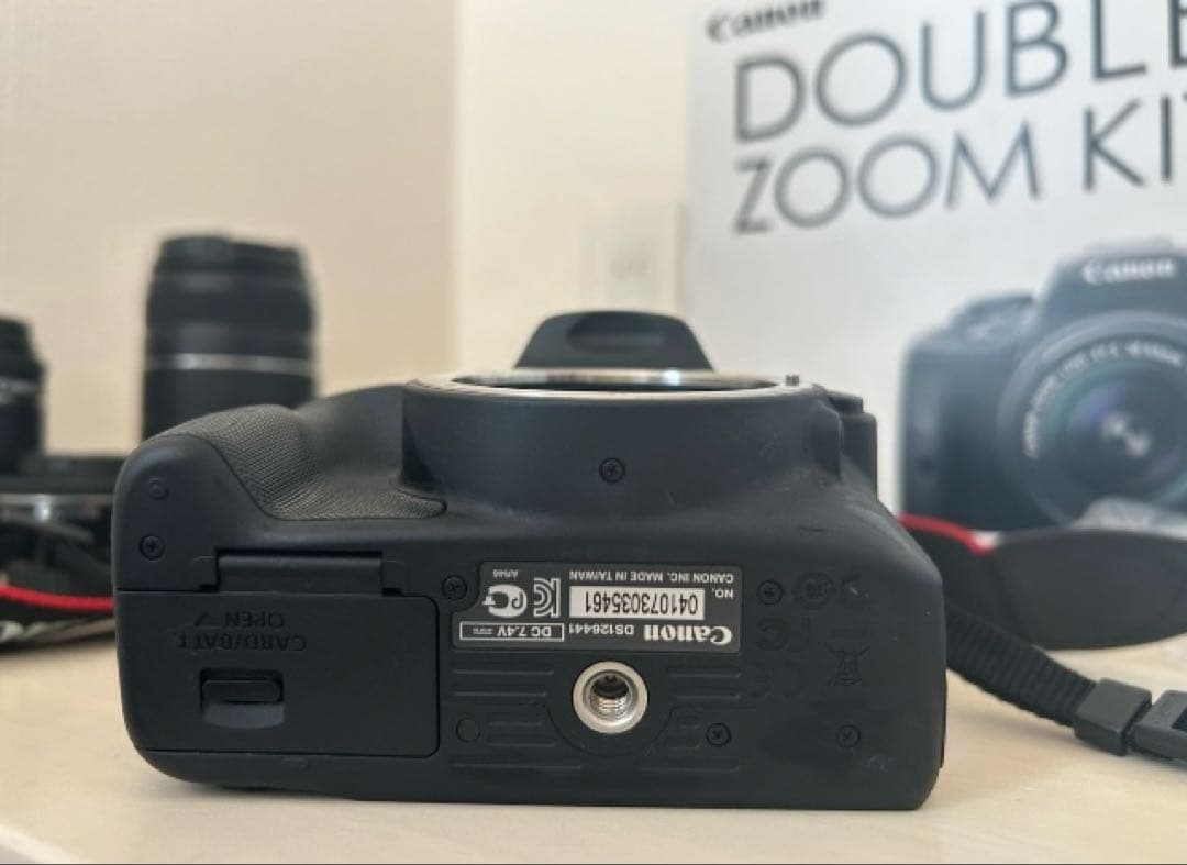 【美品】Canon EOS Kiss X7 ダブルズームキット