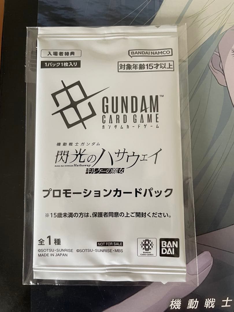 新品　ガンダム　ハサウェイ　限定プラモデル　映画特典付き