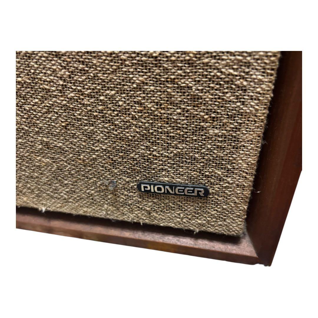 希少品！昭和レトロ　pioneerパイオニア　スピーカー　ペア　LE-820