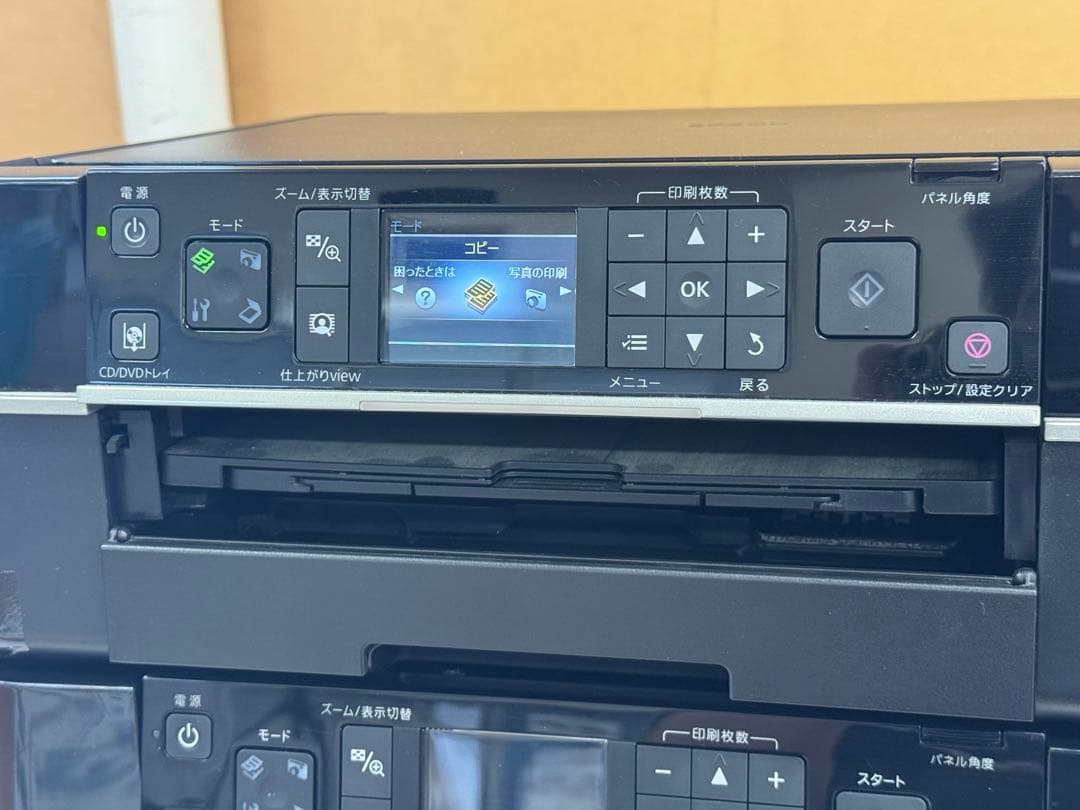 EPSON 801A インクジェットプリンター 2台 通電確認のみ