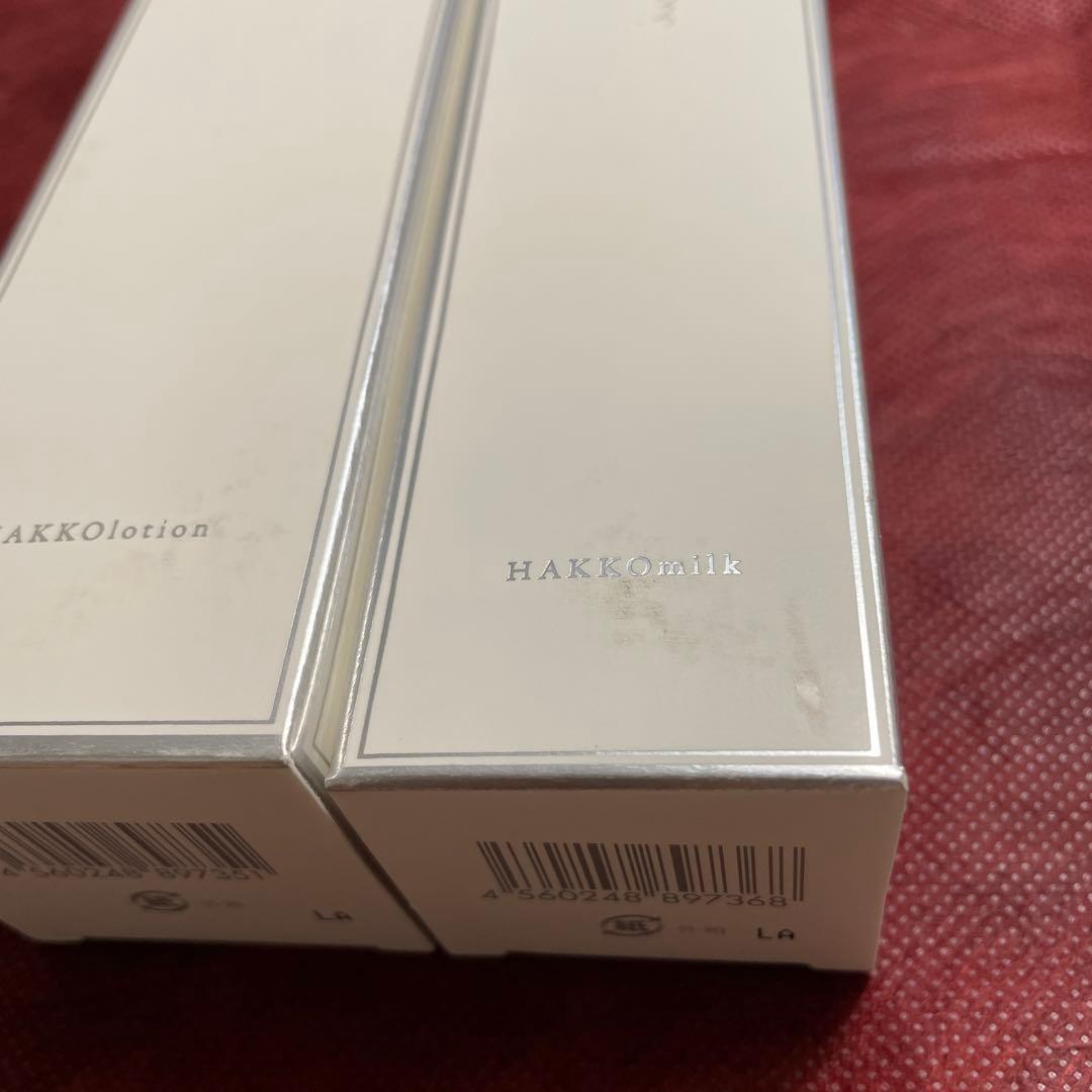 [訳あり] HACCIハッチ 発酵液ローション＆ミルクセット