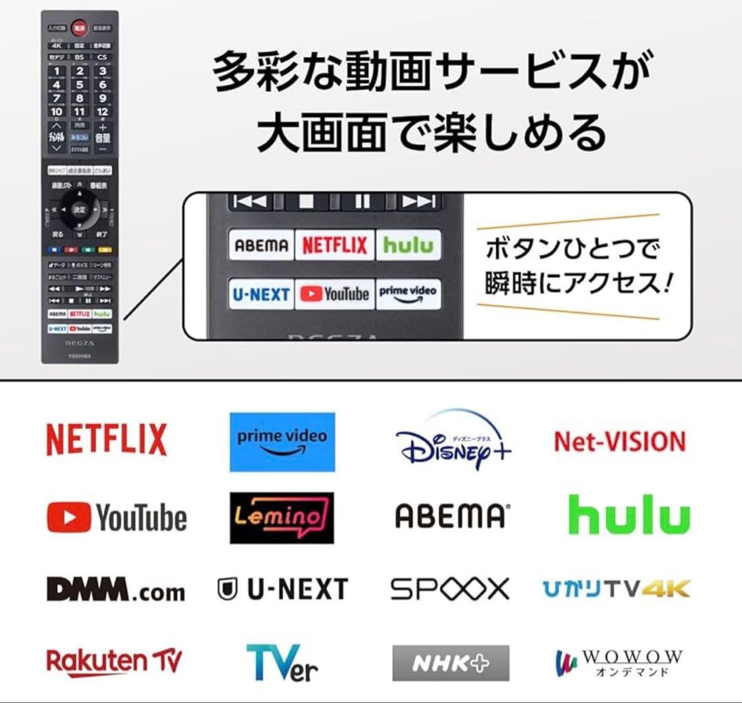 REGZA (レグザ) 48V型 有機EL 48x9400s 録画用HDD付