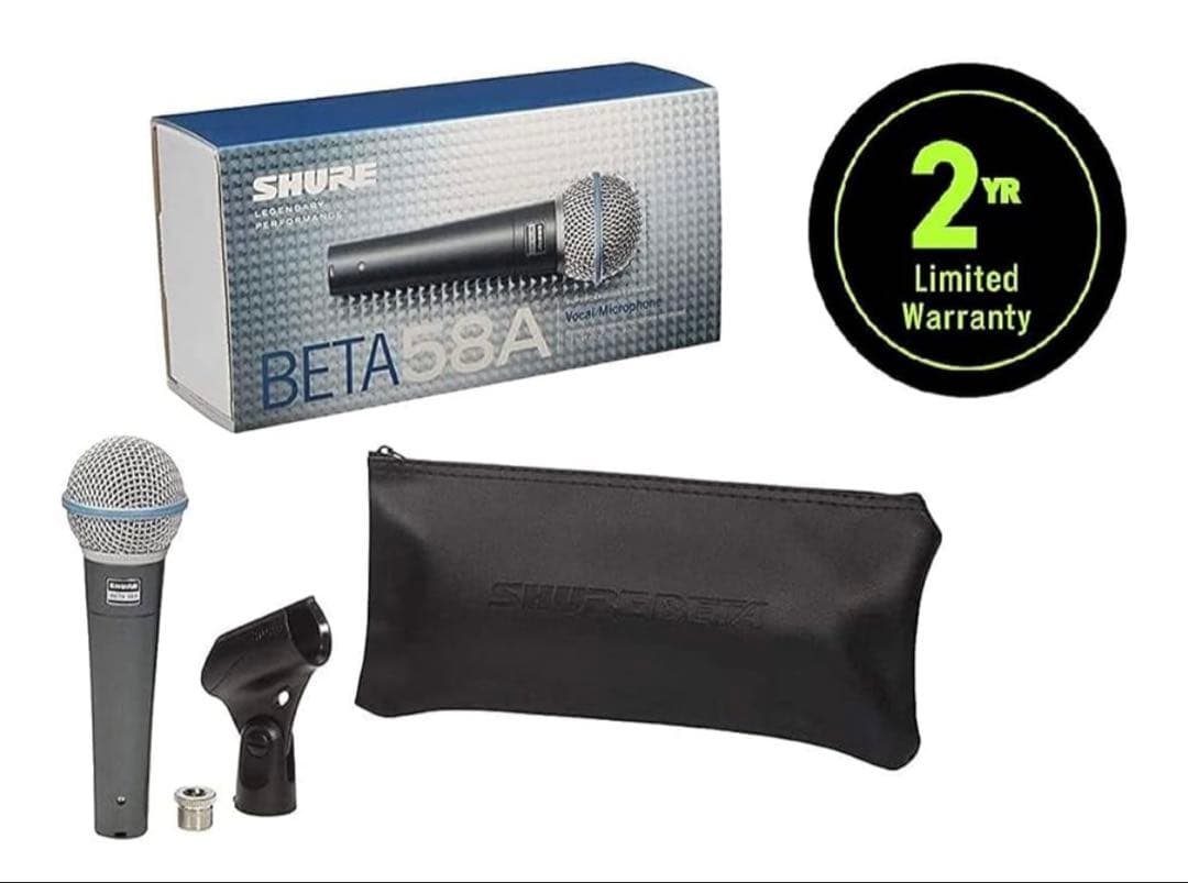 【国内正規品】【SHURE】ダイナミック マイクロフォン BETA58A