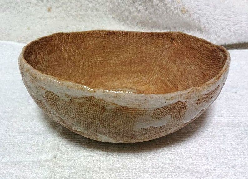 藤井達吉作茶碗A483
