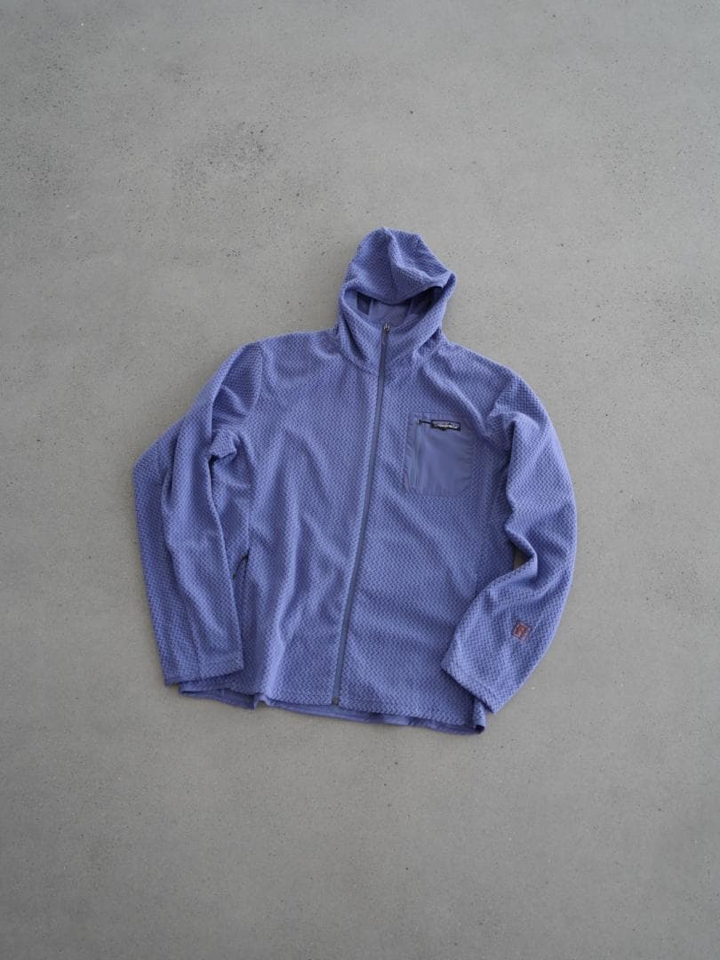 patagonia メンズ・R1 エア・フルジップ・フーディ　サイズM