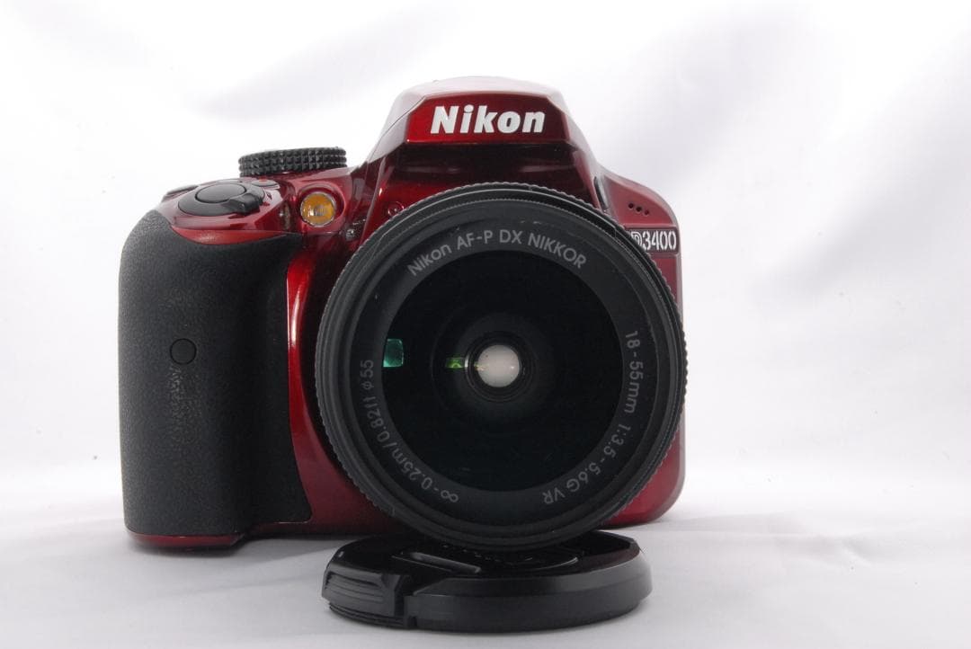 【新品級】Nikon D3400 一眼レフ 撮影 18-55mm 三脚付 入学式