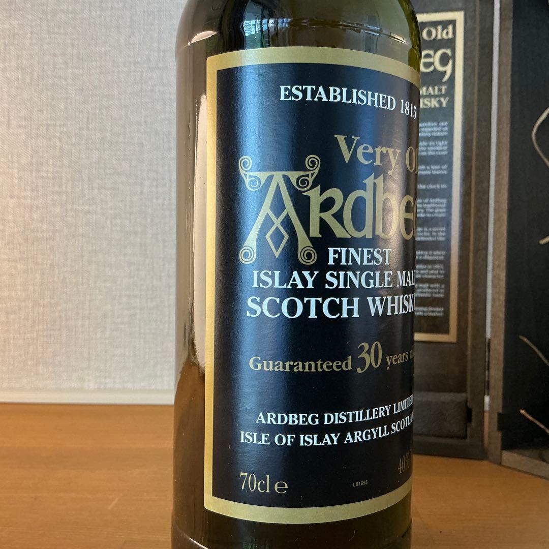 希少品　Ardbeg 30年 very old 木箱付
