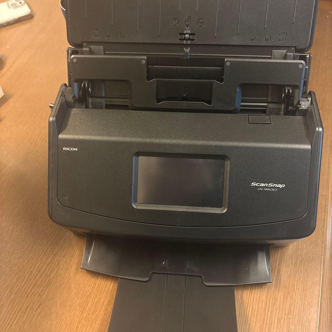 スキャンスナップ ScanSnap ix1600 ブラック　黒