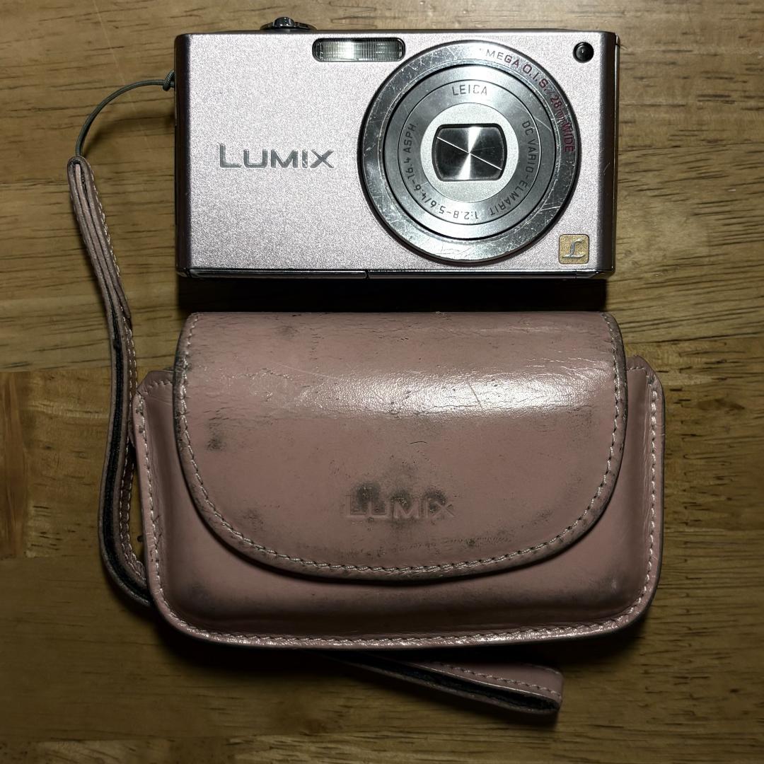LUMIX DMC-FX33 ピンク 動作確認済み バッテリー・充電器・ケース付