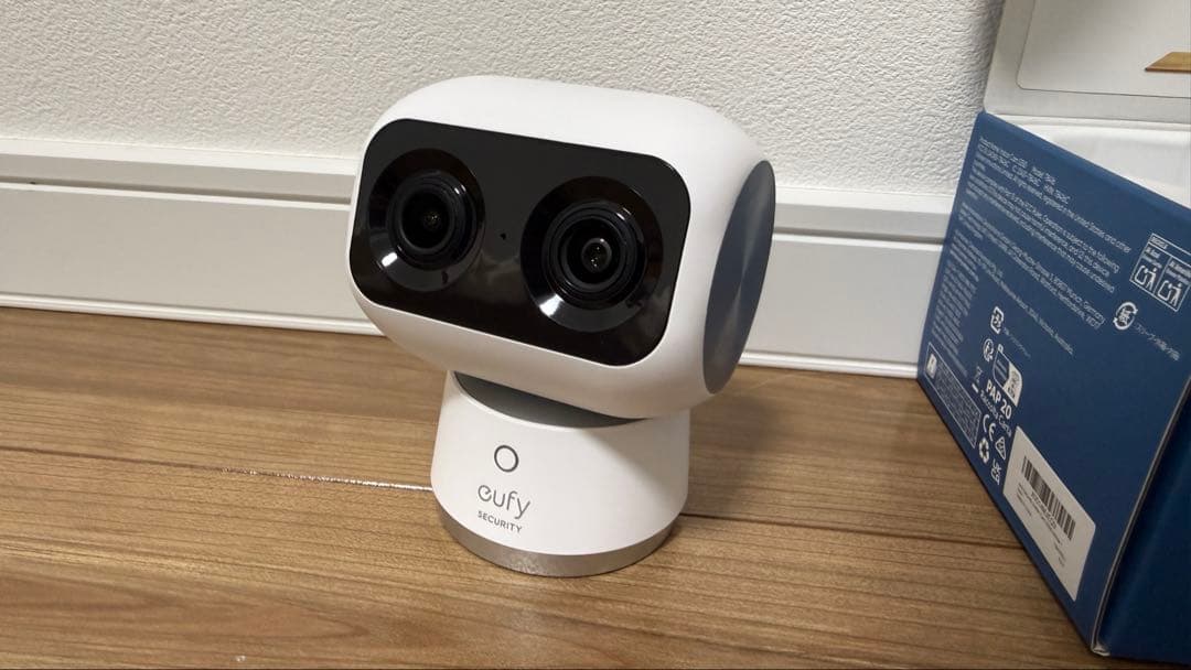 eufy Indoor Cam S350 4K 防犯カメラ