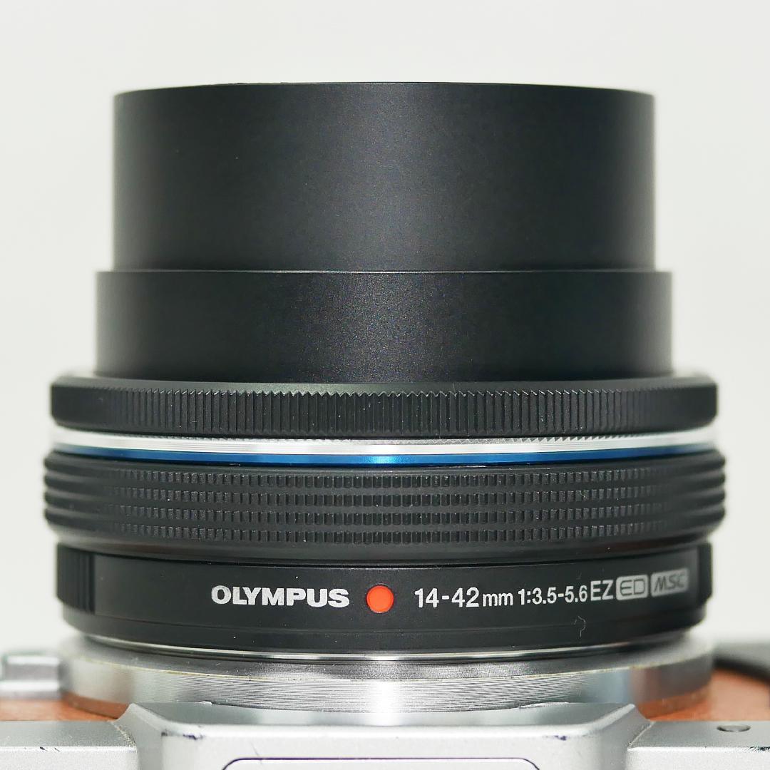 OLYMPUS 電動パンケーキレンズ M.ZUIKO 14-42mm ブラック